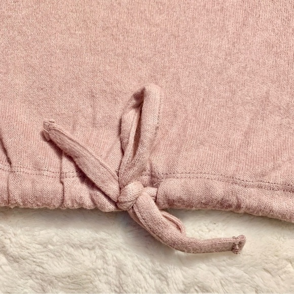 NWT Hippie Rose Sweater Large Cowl Neck Drawstring Waist Super Soft Ribbed Cuffs - Picture 13 of 13